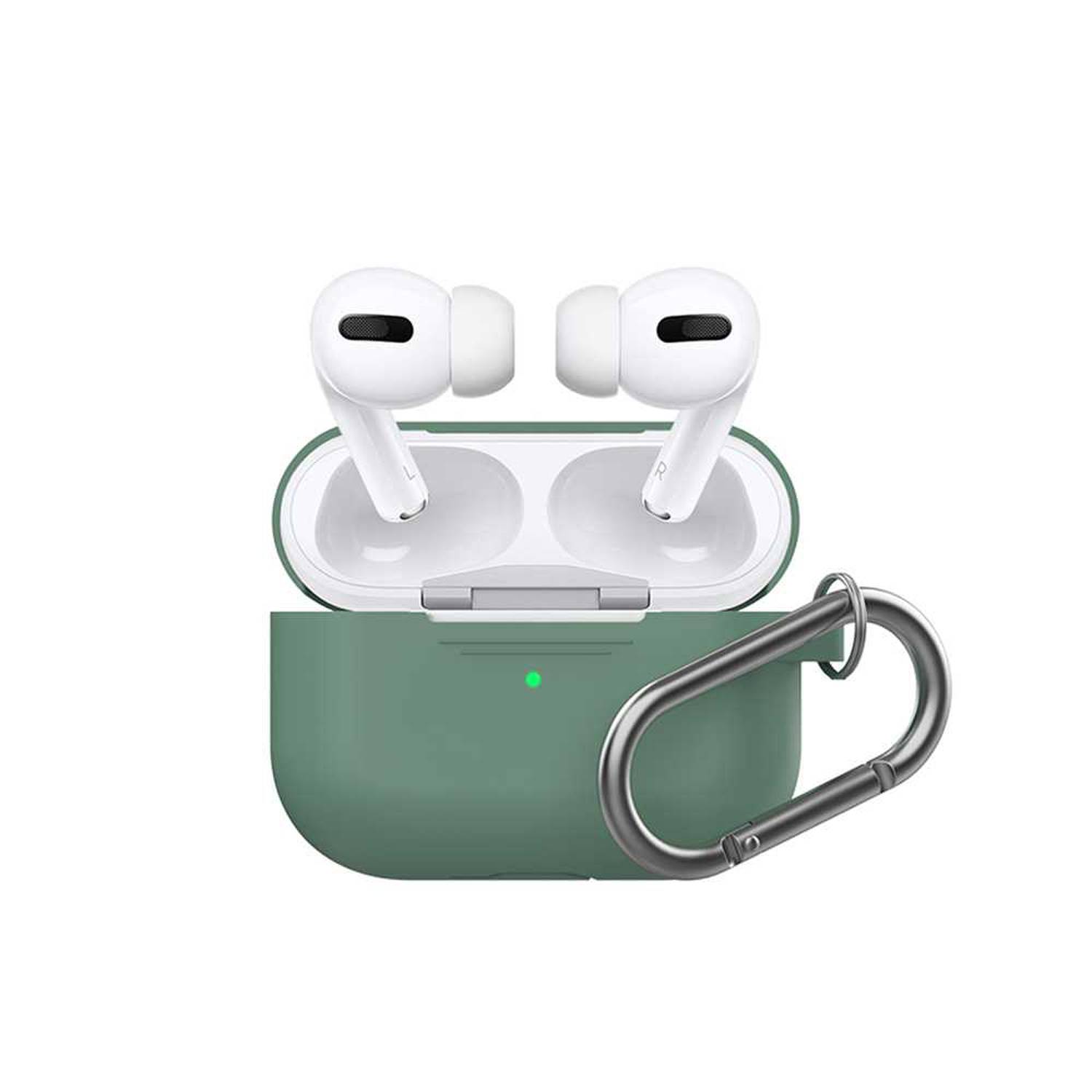 AhaStyle Full Cover Silicone Keychain Case for Airpods Pro