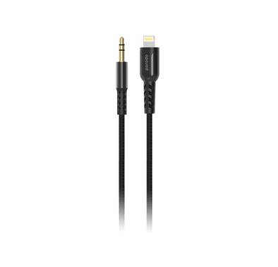 Lighting to Aux Porodo PD-AUL12-BK Aux Cable- Black