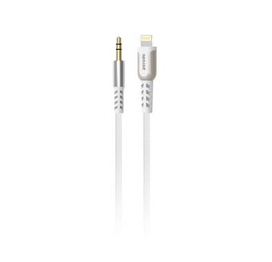 Lighting to Aux PD-AUL12-WH Porodo Aux Cable - Black