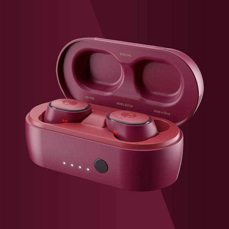 Skullcandy Sesh Evo True Wireless In Ear Earphones with Call Track and Volume Control 24 hours Bat S2TVW N741