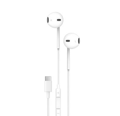 Porodo Soundtec Stereo Earphones with Type-C Connector, H...