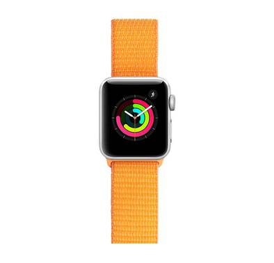 Porodo Nylon Watch Band Compatible For Apple Watch 44mm/42 - Orange
