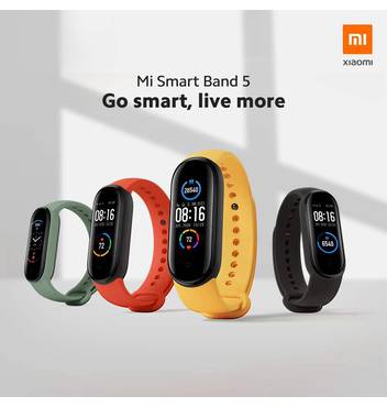 Xiaomi Digital Mi Smart Band 5, For Gym at Rs 2290/piece in New Delhi