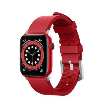 Apple watch series 5 44mm red band cheap