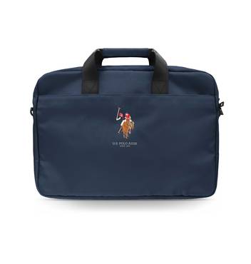 CG Mobile U.S.Polo Assn. Computer Bag 15 with Adjustable Shoulder Strap Compatible for MacBook Sli USCB15PUGFLNV
