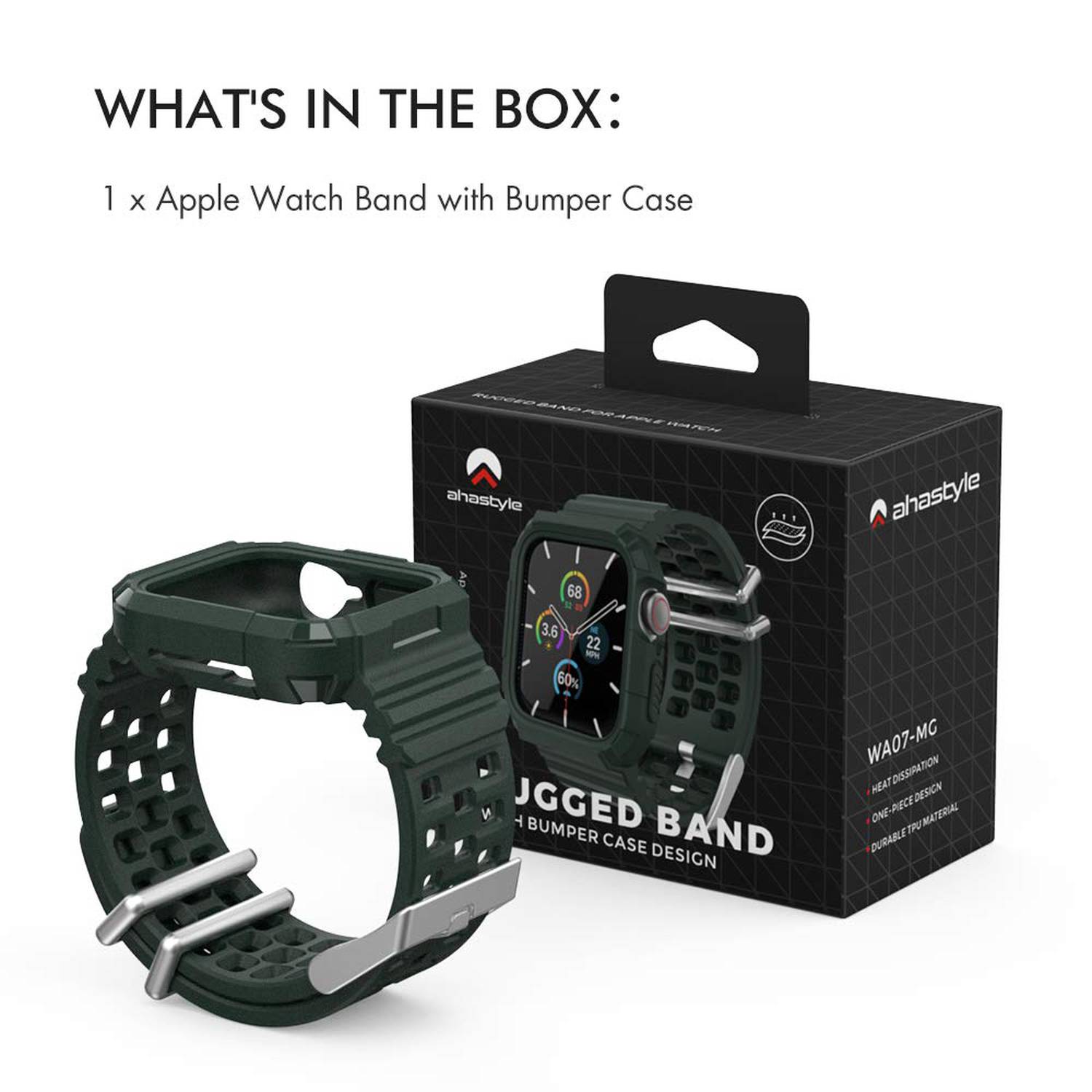 At&t rugged bumper 2024 case for apple watch