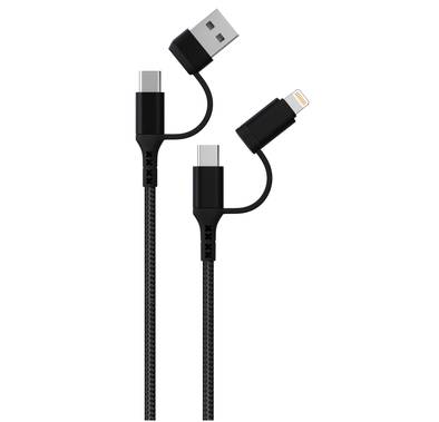 Green Lion Charging Cable, Multiple Braided 2 in 2 Fast C...