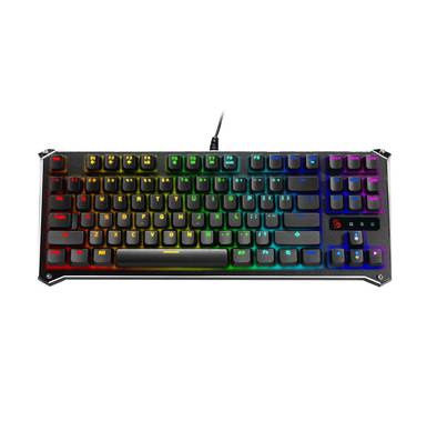 Bloody Mechanical Keyboard Bloody B930 RGB Tenkeyless Light Strike Libra Optical Keyboard, LK Sound Creator Tech, Self-Customize RGB Animation - Black