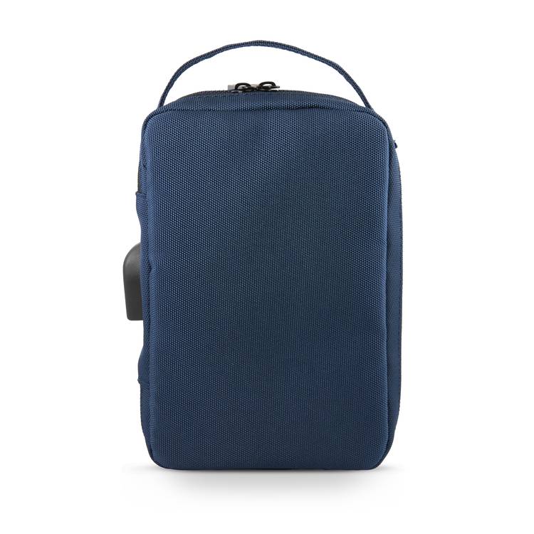 CG MOBILE U.S.Polo Assn. Nylon Tablet Organizer Case Bag for Electronic Accessories Charger Cord, Portable External Hard Drive, USB Cables, Power Bank, SD Memory Cards, Earphone