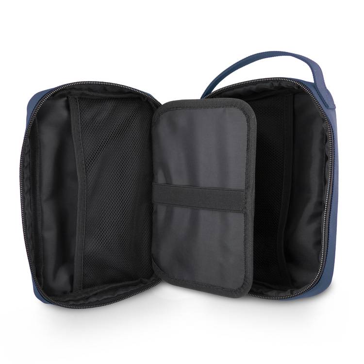 CG MOBILE U.S.Polo Assn. Nylon Tablet Organizer Case Bag for Electronic Accessories Charger Cord, Portable External Hard Drive, USB Cables, Power Bank, SD Memory Cards, Earphone