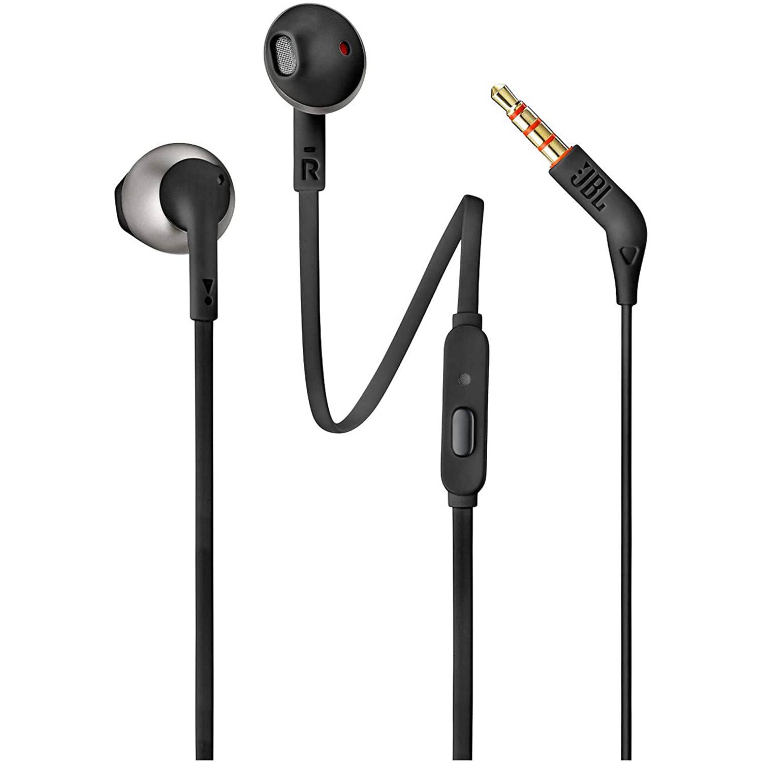 Enjoy Pure Bass Sound with JBL T205 Wired Headphones