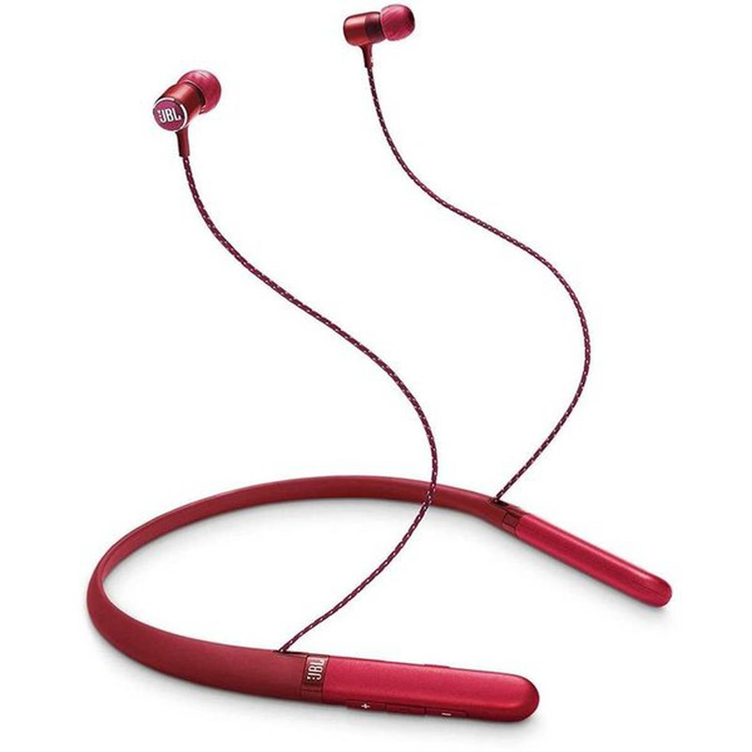 JBL LIVE 220BT In Ear Powerful Bass Bluetooth Wireless Neckband Headphones with 10 Hours Playtime wi LIVE200BTRED