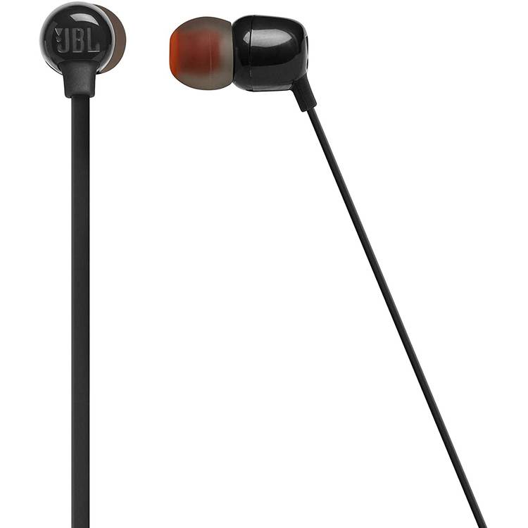JBL T115BT Wireless In-Ear Headphones | Pure Bass Sound (JBLT115BTBLK)