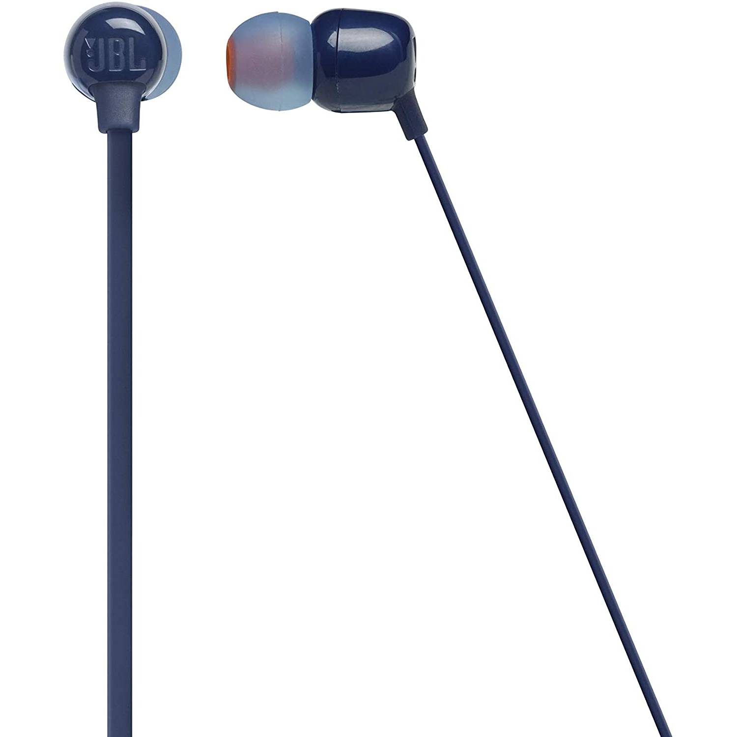 JBL T115BT Wireless In Ear Headphones Pure Bass Sound 8 Hours Battery with Quickly Charge Multi p JBLT115BTBLU