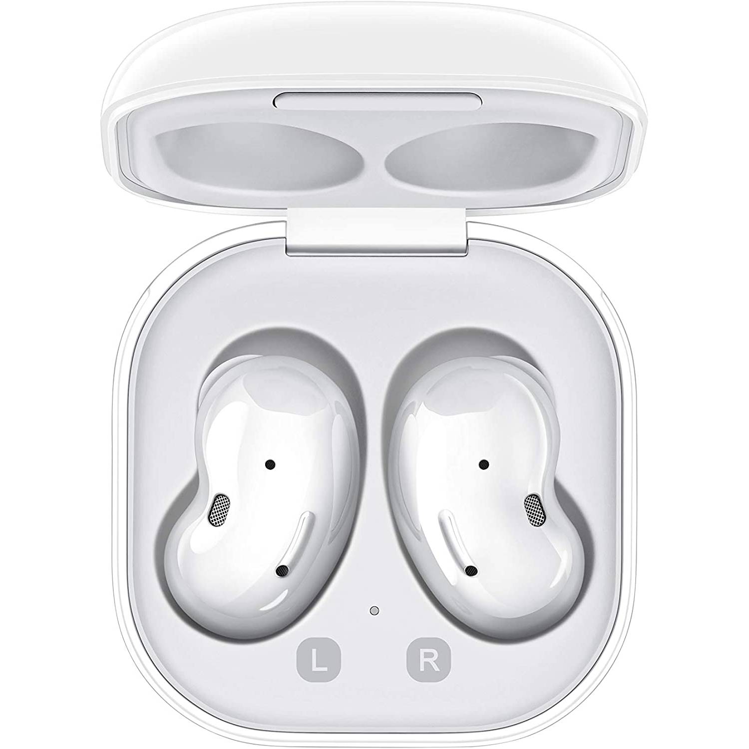  SAMSUNG Galaxy Buds Live True Wireless Bluetooth Earbuds w/  Active Noise Cancelling, Charging Case, AKG Tuned 12mm Speaker, Long  Battery Life, US Version, Mystic White : Electronics