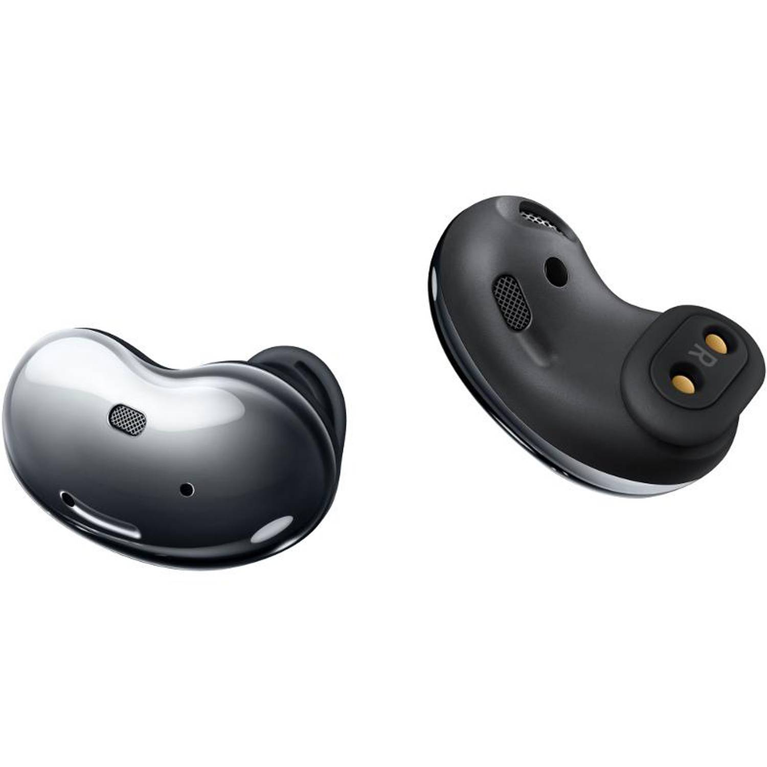 Samsung Galaxy Buds Live with Active Noise Cancellation 3 Built in Mics and Voice Pickup Unit Blu SM R180 BK