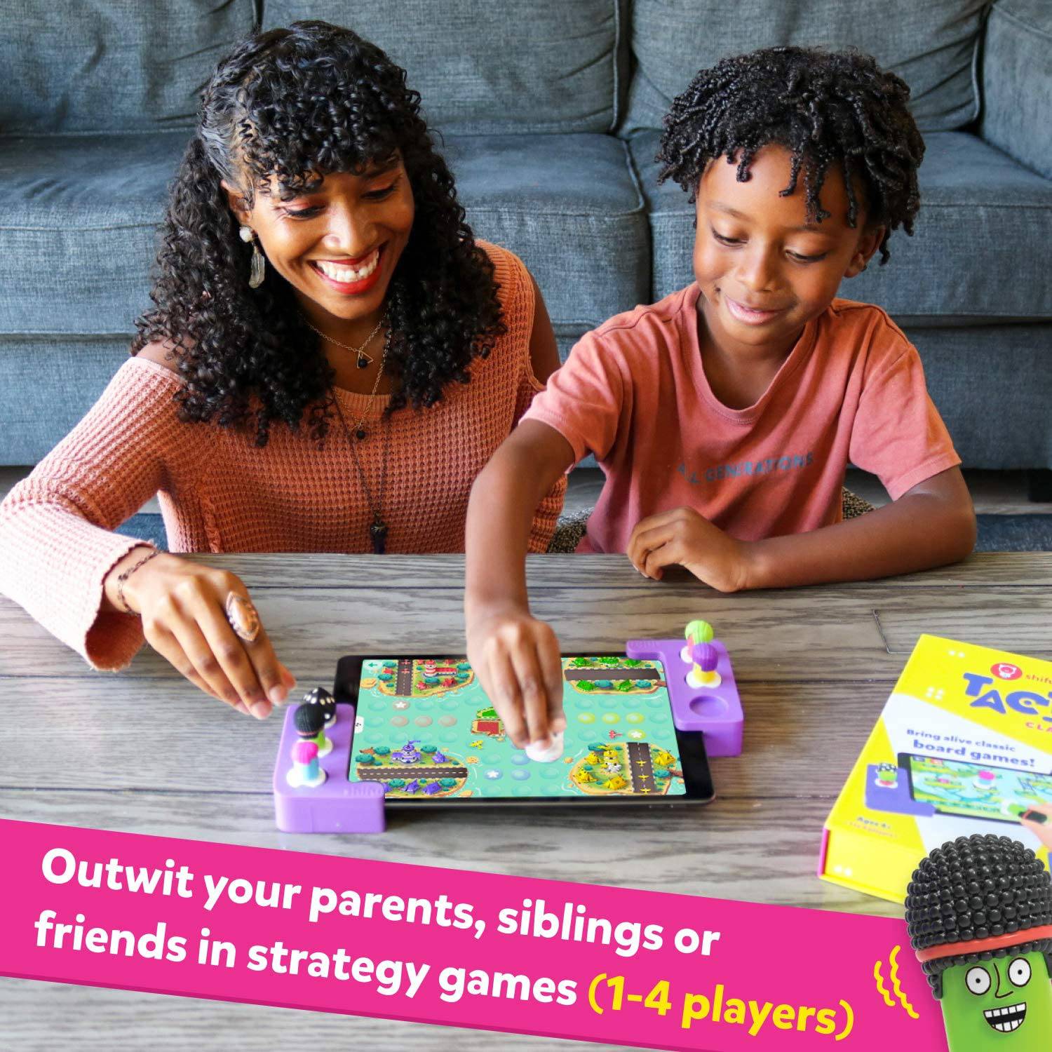 Jogo interativo para tabular o PlayShifu - Kit Tacto Angola