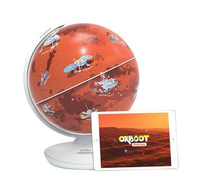 Shifu Orboot Mars Interactive Globe (App Based) with Augmented Reality (AR), Planet Mars Research, Space Adventure Educational Toy, STEM Toy & Gift for Kids Ages 4-10 - Mix