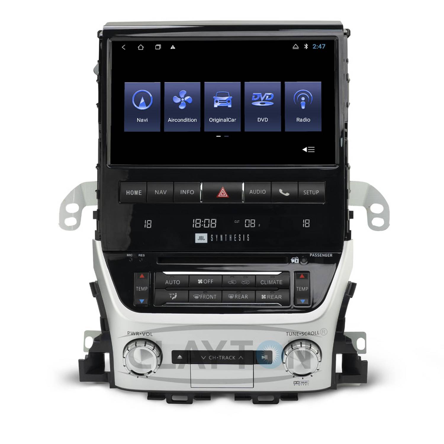 2008 land top cruiser bluetooth audio