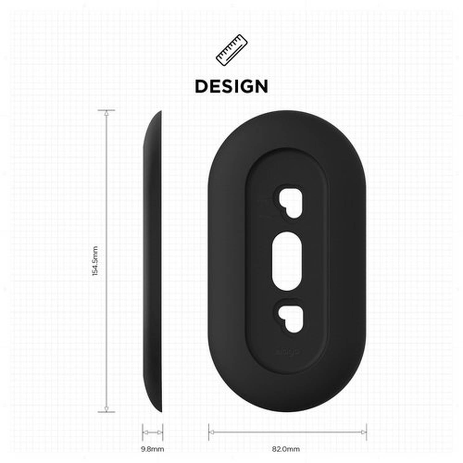 Wall plate hotsell for nest hello