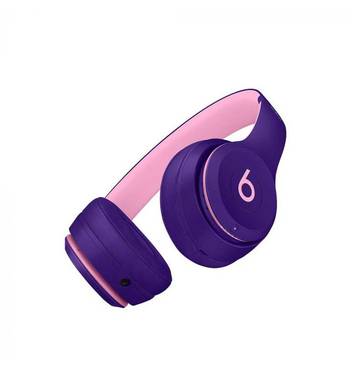 Beats solo store 3 purple pink