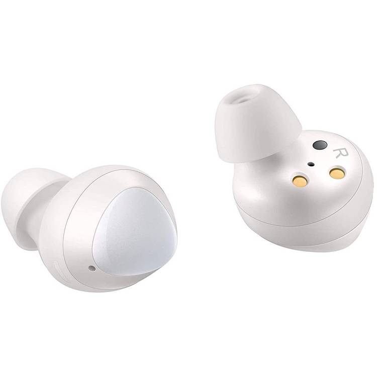 Samsung Galaxy Buds with Wireless Charging Case, Sound by AKG, 13-hours  Battery Life, IPX2 Splash Re (SM-R170WH)