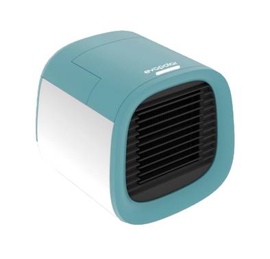 Evapolar evaCHILL 3-in-1 Personal Air Cooler with 800mL Water Tank Capacity, Ice-blue LED Light, 7.5W Power, 50dB Noise Level, Leakage-Proof System - Blue