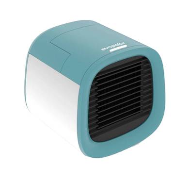 Evapolar evaCHILL 3 in 1 Personal Portable Evaporative Air Cooler, Humidifier, Purifier 7.5W with Handle and Ice-blue LED Light, One Button-control, Ergonomic