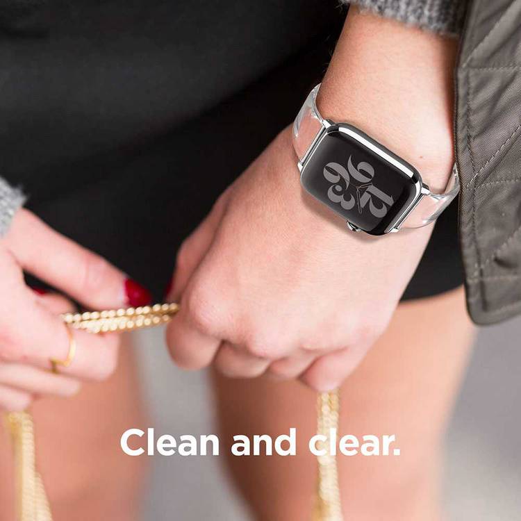 Clear apple watch strap best sale