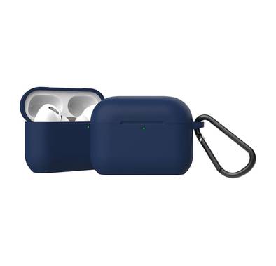 Green Lion Berlin Series Case for AirPods Pro with Anti-Lost Ring, Anti-scratch, Anit-fingerprint, Easy Installation, Silicone Material, Slim and Lightweight - Blue