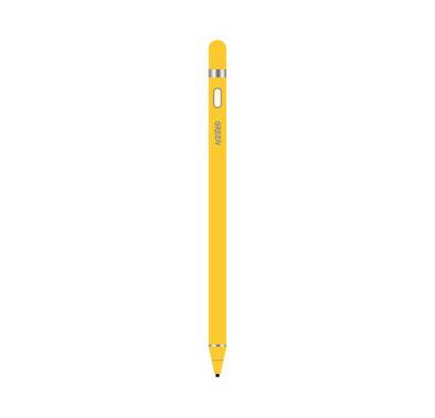 Green Lion Touch Screen Stylus Pen with 100mAh Battery Capacity, Compatible with iOS/Android Touch Screen, Built-in Micro USB Charging Port, Easy to Use, Scratch Resistant Rubber - Yellow