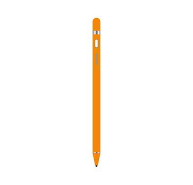 Green Lion Touch Screen Stylus Pen with 100mAh Battery Capacity, Compatible with iOS/Android Touch Screen, Built-in Micro USB Charging Port, Easy to Use, Scratch Resistant Rubber - Orange