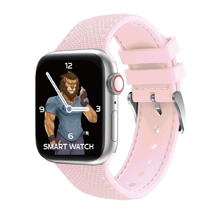 Pink and green apple watch band hotsell