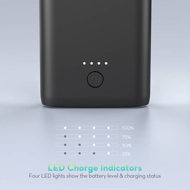 RAVPower 10050mAh Portable Power Bank with 2 iSmart Ports
