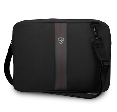 CG MOBILE Ferrari Urban Computer Sleeve with Strap 13" Compatible for MacBook, Slim Lightweight Portable Storage Bag, Protective Case Cover with Zipper Suitable for Outdoor