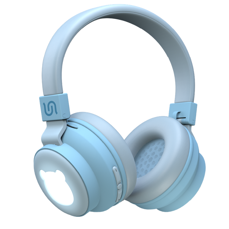 Light blue wireless hotsell headphones
