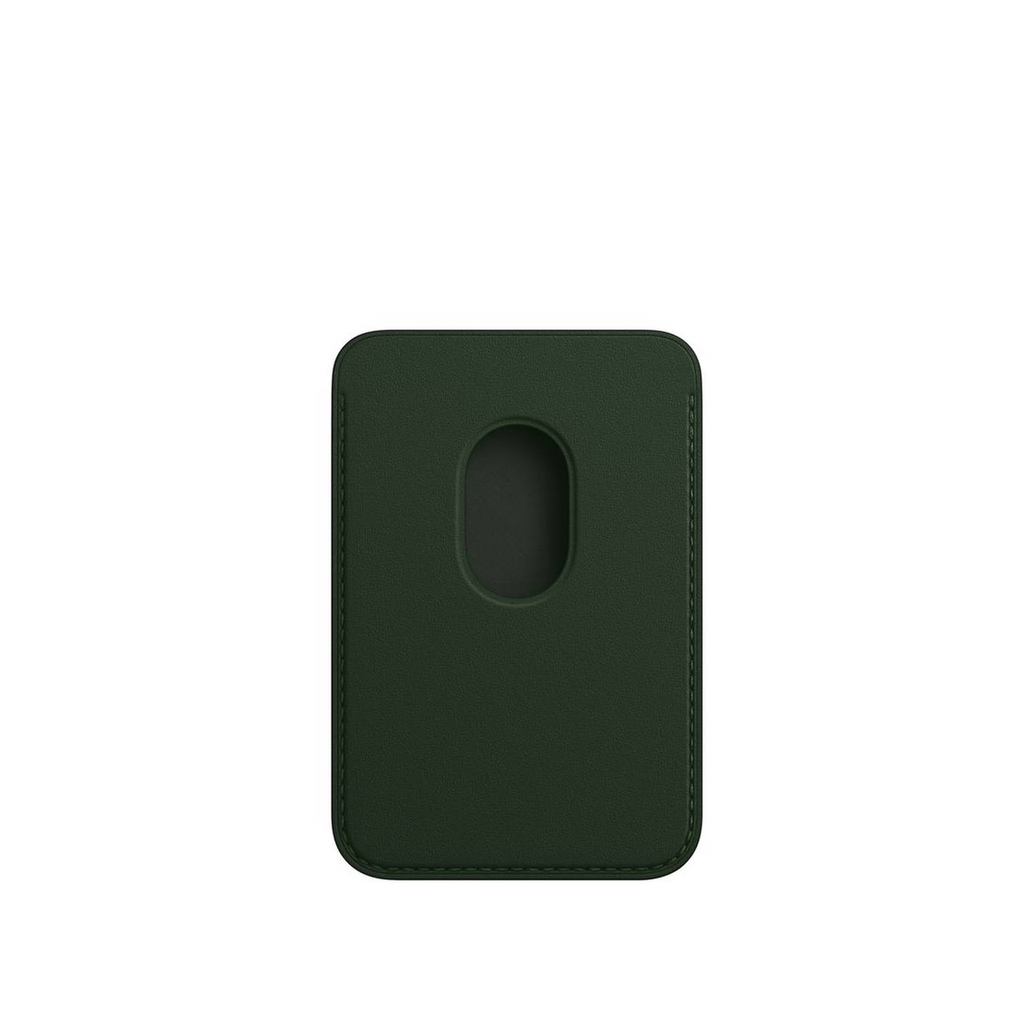 magsafe green leather wallet®