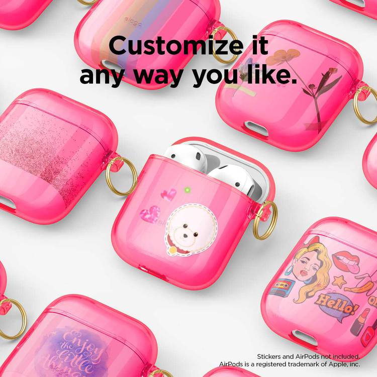 Pretty little thing pink airpod case 2025