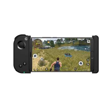 GameSir T6 One-Handed Stretch Controller with 300mAh Battery Capacity, 4.5" to 6.7" Phone Compatibility, Sensitive 3D Joystick, Stretchable Grip - Black
