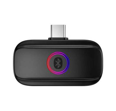 GameSir R3 Bluetooth Audio Adapter, Smooth & Synchronized Audio Transmission, Suport Two Bluetooth Headsets, Plug & Play, Support Voice Chat, Low Power Consumption - Black