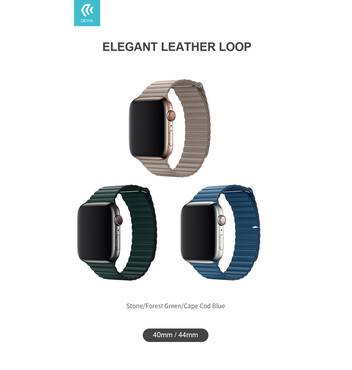 Cape cod blue leather loop clearance
