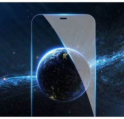 Devia Van Entire View Anti-Glare Twice-Tempered Glass for iPhone 12 / 12 Pro (6.1") - Black