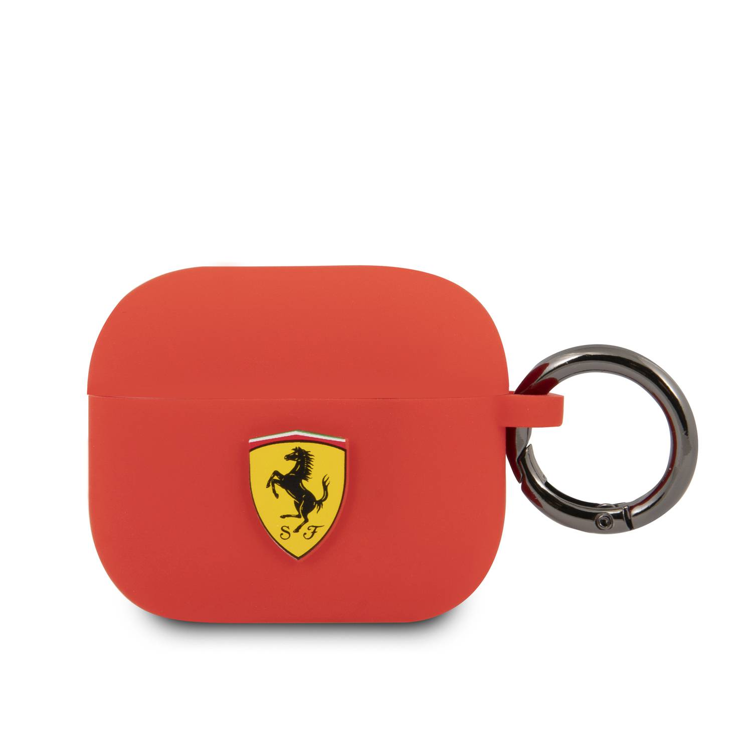 Ferrari Scuderia Silicone Case & Red Key Chain - CG Mobile