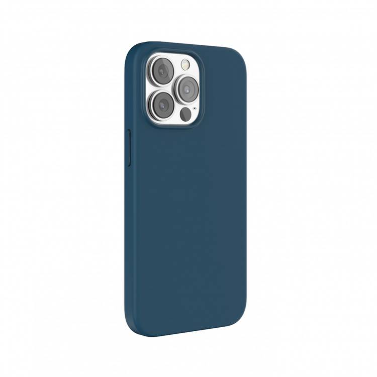Green Lion Lusso MagSafe 360 Silicone Case for iPhone 13 Pro ( 6.1 " ), Anti-Scratch, Sweat & Waterproof, Shock-Absorption & Drop Protection - Blue