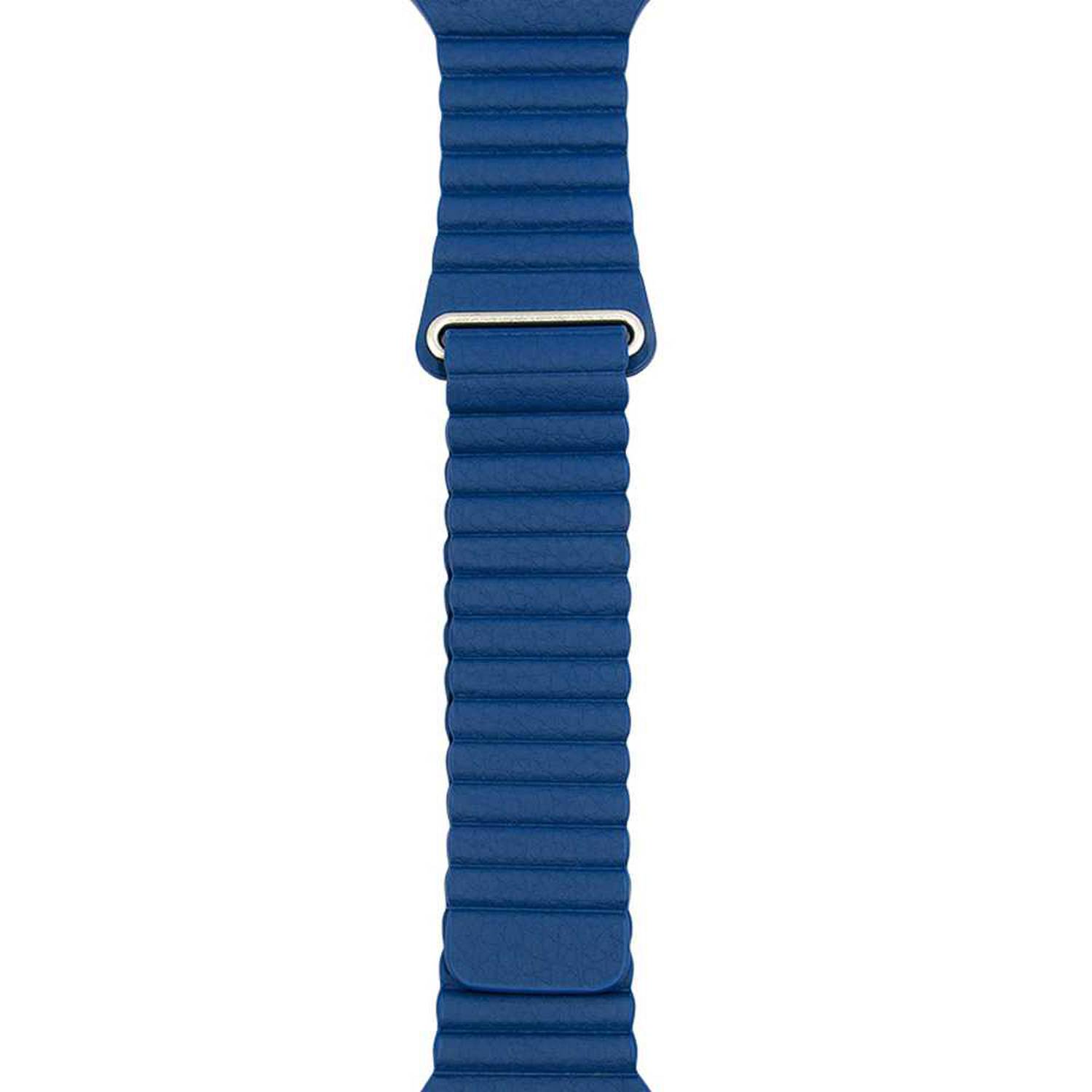Apple watch cape cod blue leather loop store