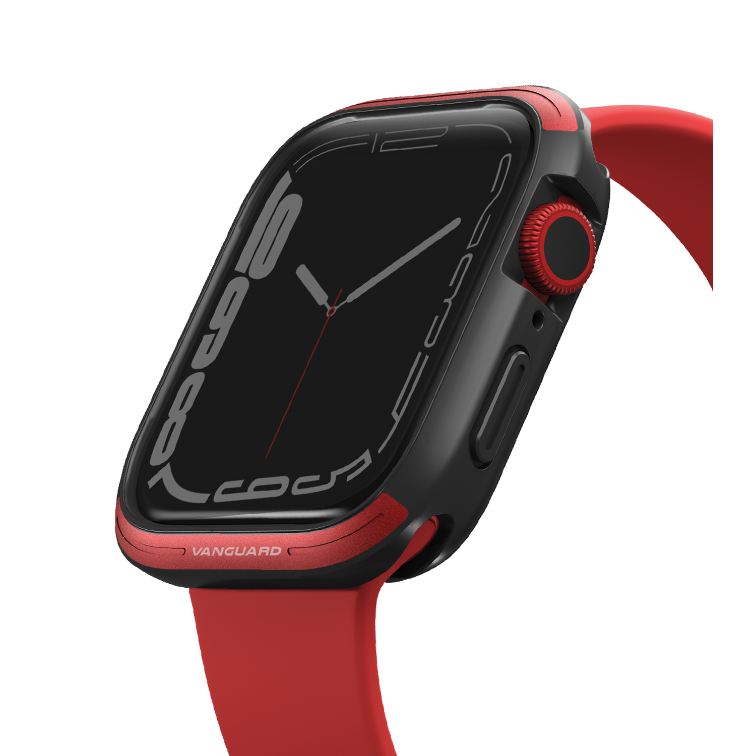 Red apple watch case on sale