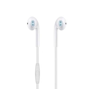 Budi Earphone With Remote & Mic - White