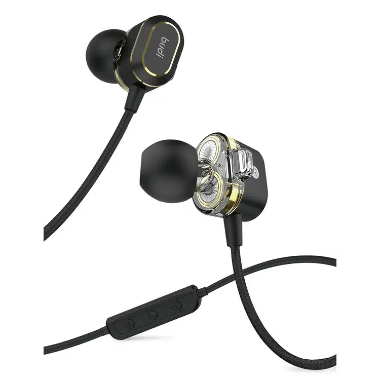 Budi Dual Wireless Stereo Headphones Reject Calls Redial More