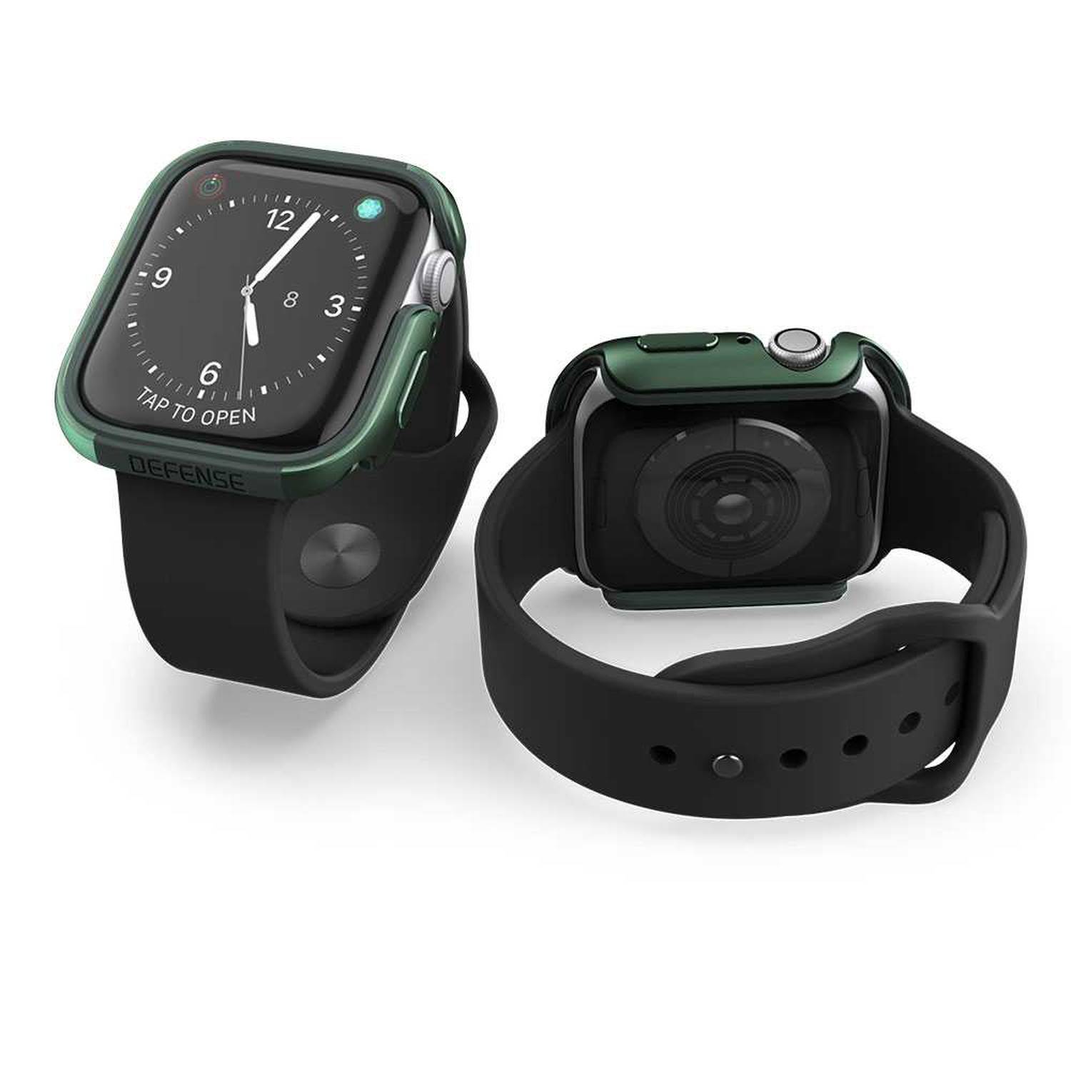 X Doria Full Edge Protection for Apple Watch 40MM Midnight Green