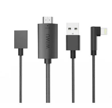 HDTV Adapter Wiwu Lightning HDTV Adapter - Black
